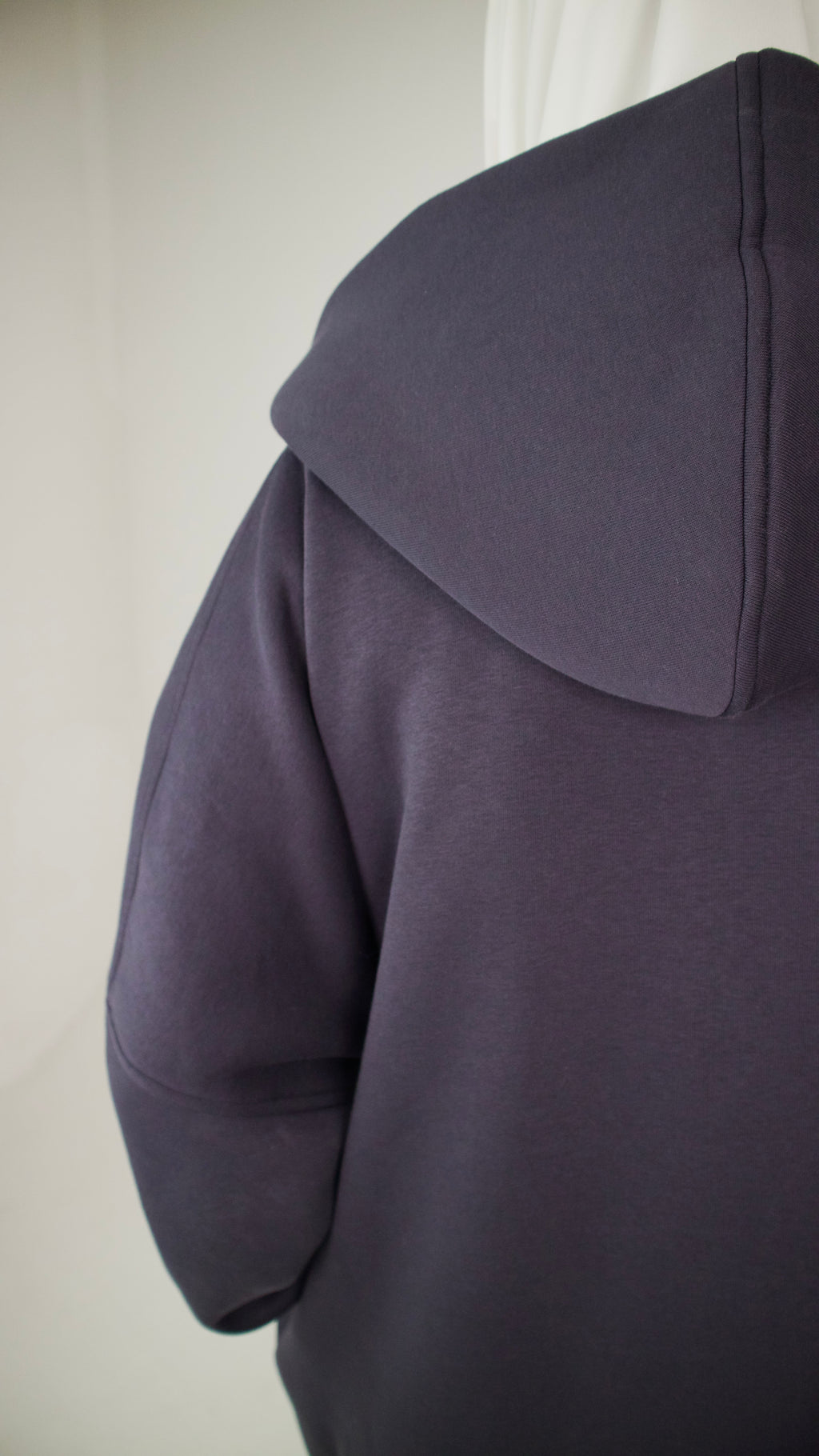 Hoodie Abaya Blue