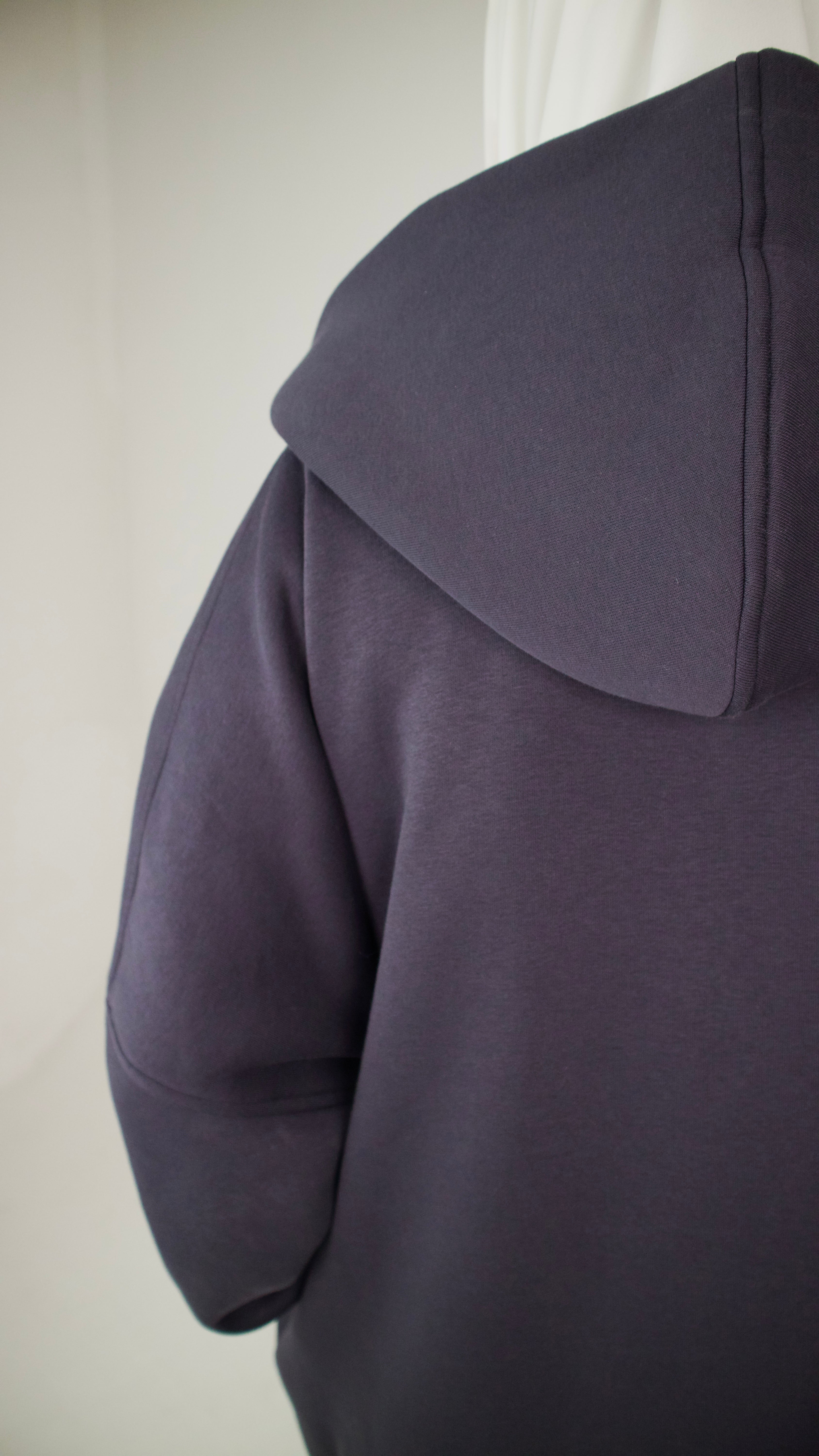 Hoodie Abaya Blue