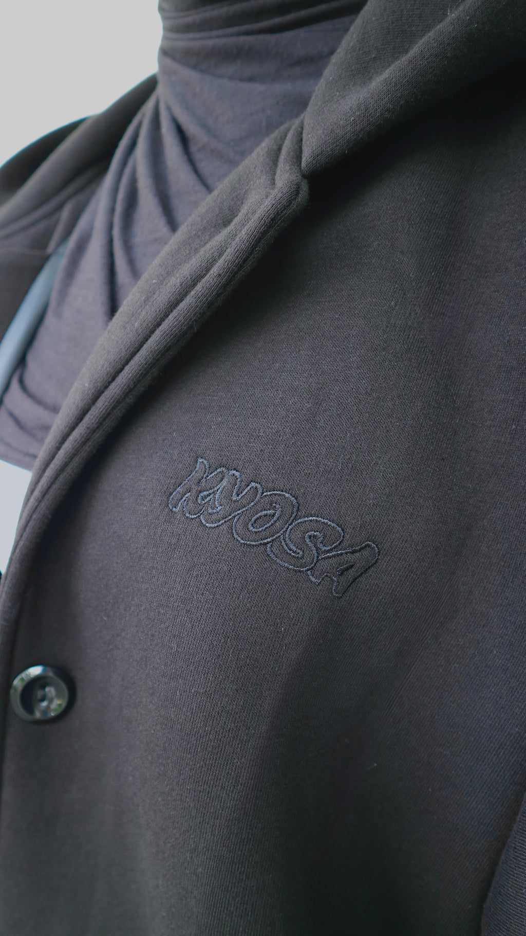 Hoodie Abaya black